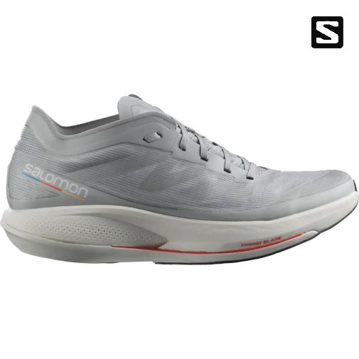 Grey Salomon Phantasm Men's Running Shoes | PH 73609D